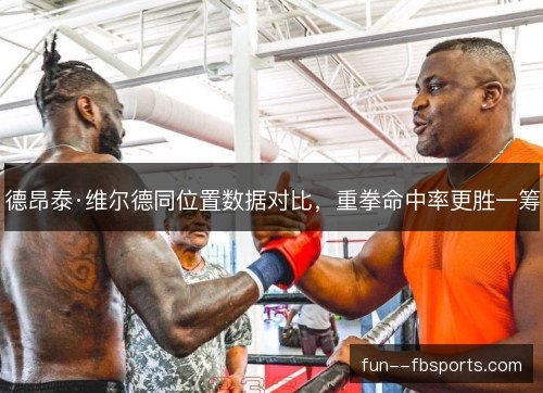 德昂泰·维尔德同位置数据对比，重拳命中率更胜一筹